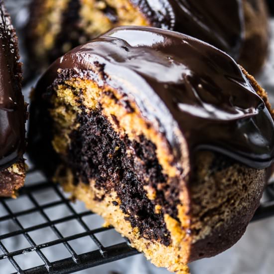 Marbled Pumpkin Bundt Cake