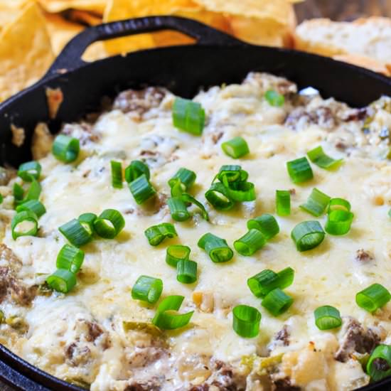 Philly Cheese Steak Dip