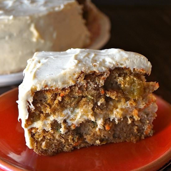 Gluten Free Spiced Carrot Cake