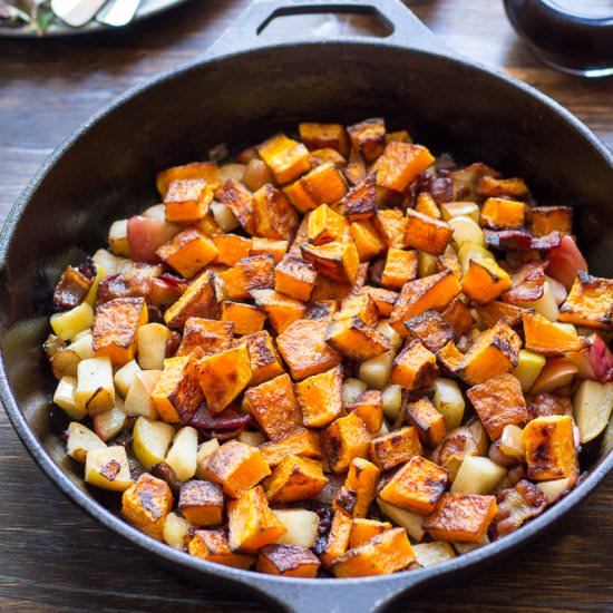Roasted Butternut Squash Hash