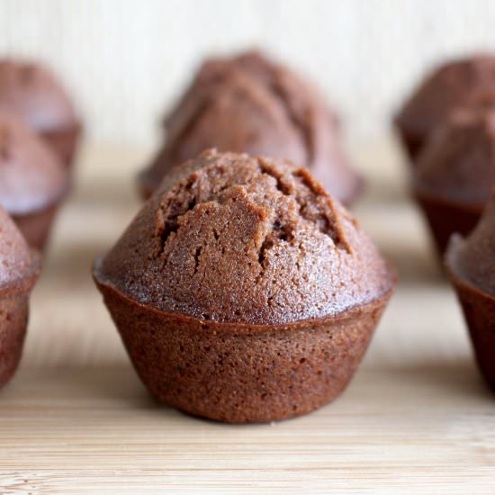 Chocolate Hazelnut Financiers