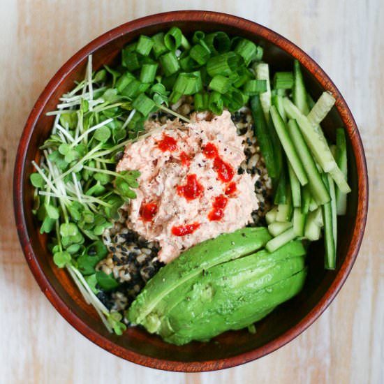 spicy tuna bowl