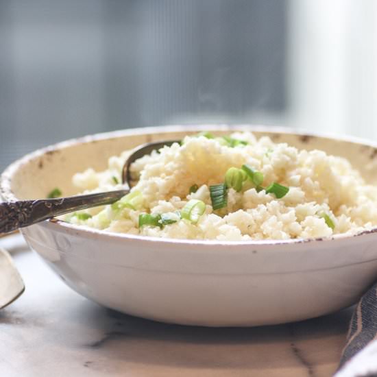 Lemon And Herb Cauliflower Rice