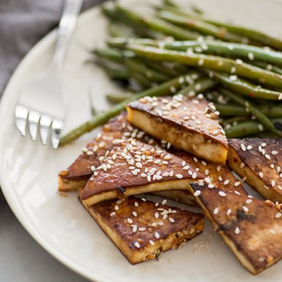 Sheet Pan Tofu and Vegetable Dinner