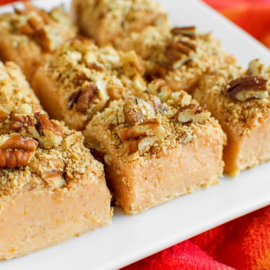 Easy Pumpkin Pie Fudge