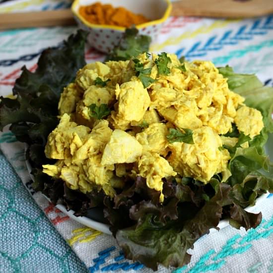 Turmeric Chicken Salad