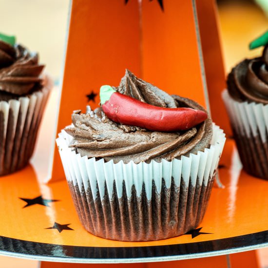 Trick or Treat Cupcakes