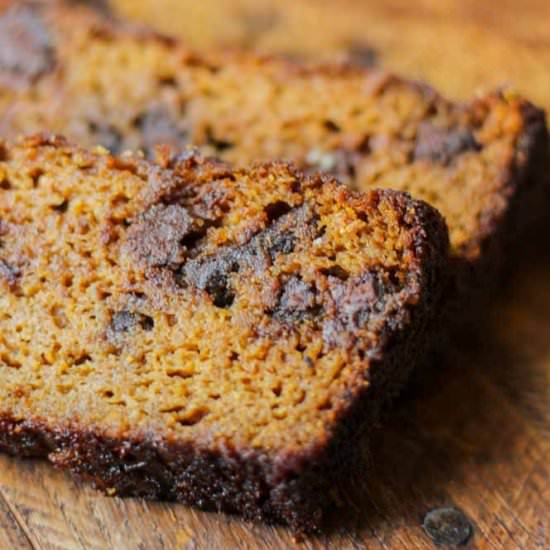 Paleo Pumpkin Bread