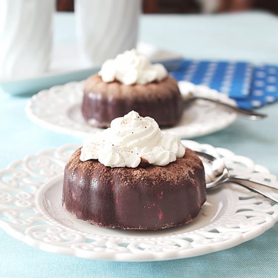 White Dressed Chocolate Marble