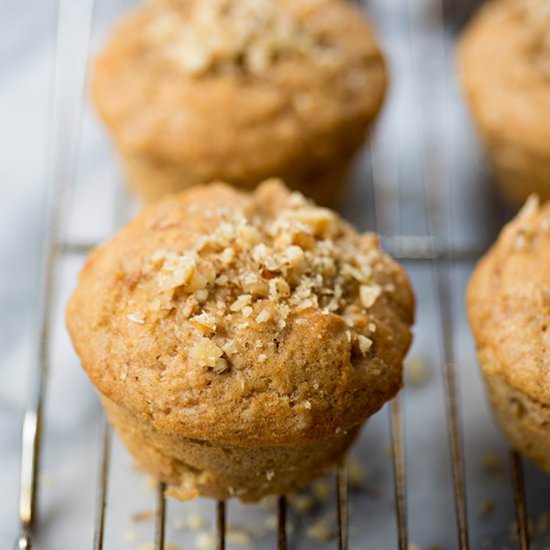 Honey Pear Muffins