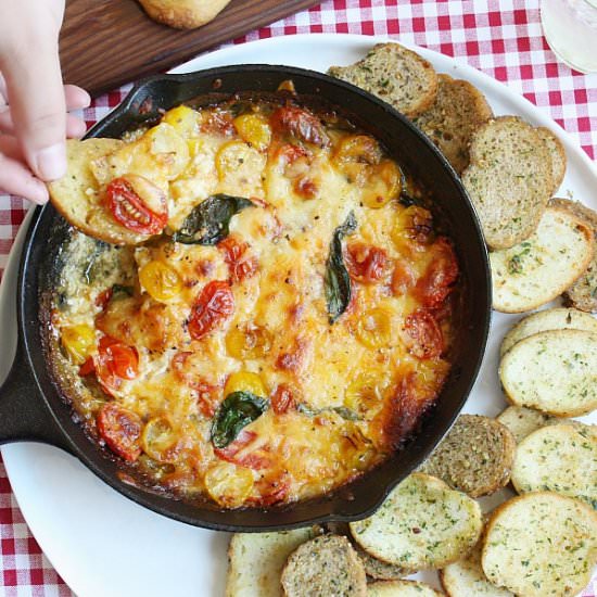 Baked Caprese Dip