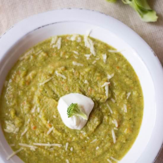 Easy Cream Of Broccoli Soup