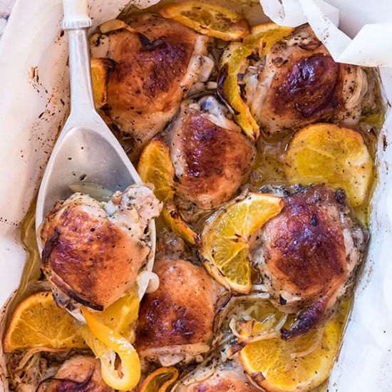 Roasted Citrus Chicken Recipe