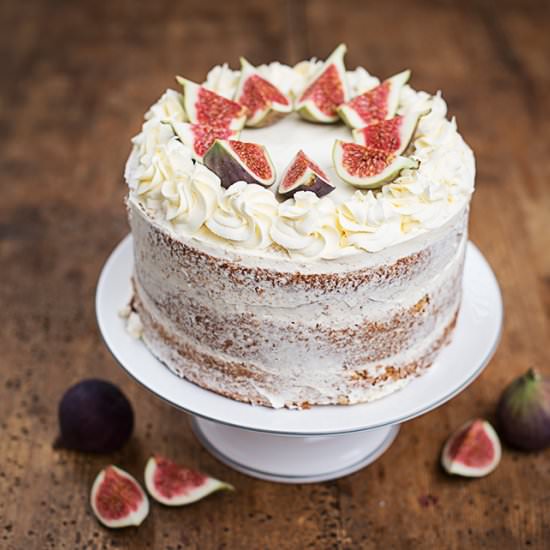 Earl Grey Naked Cake