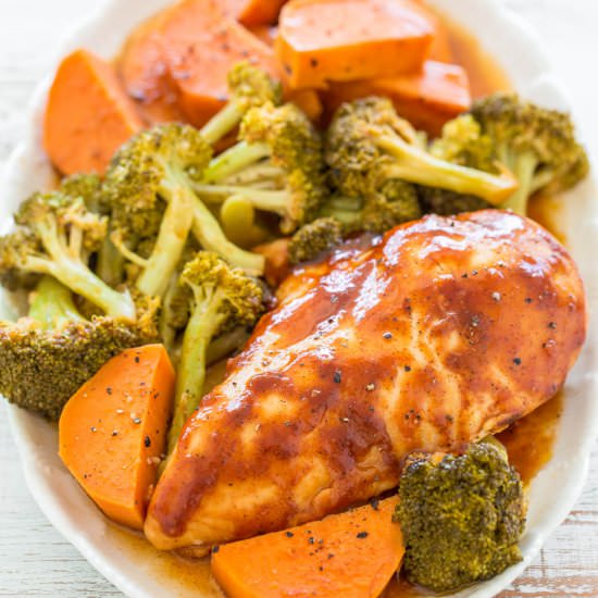 Oven-Baked Barbecue Chicken