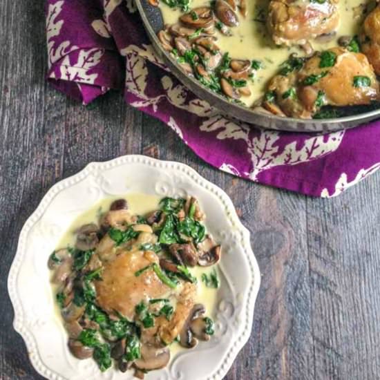 Creamy Chicken Skillet Dinner