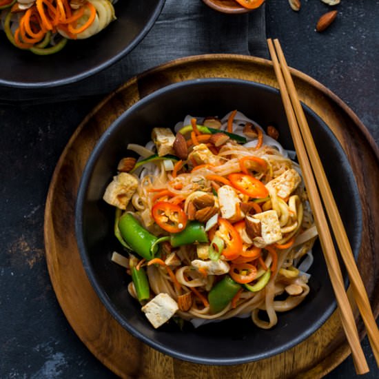 Lightened Up Pad Thai