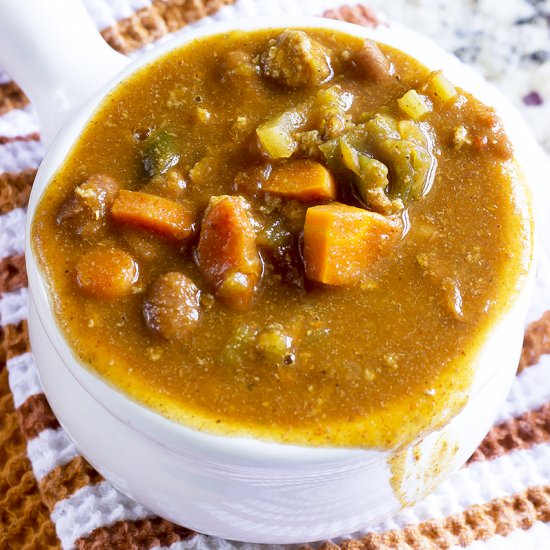 Crock Pot Pumpkin Chili