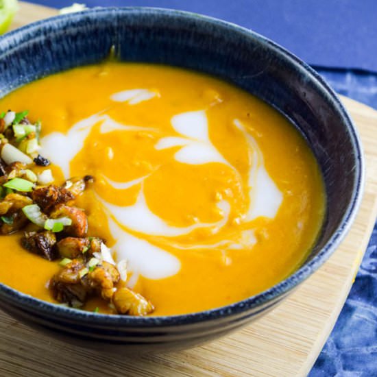 Thai Roasted Butternut Squash Soup