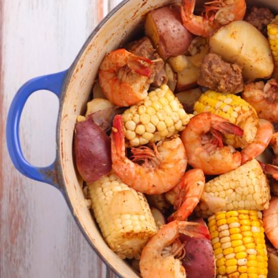 Old Bay Shrimp Boil