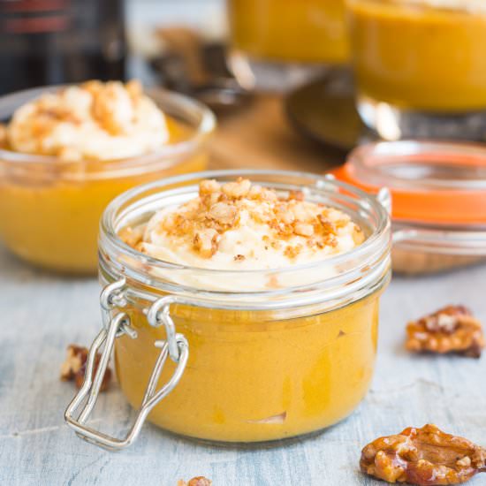 BAILEYS PUMPKIN MOUSSE
