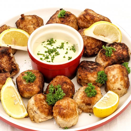 Sweet Chili Salmon Bites