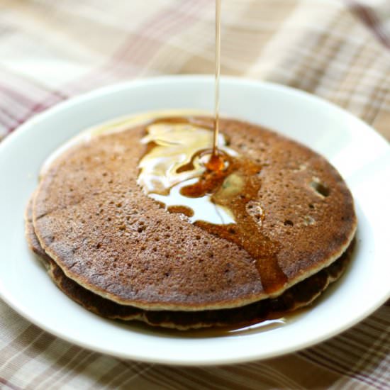 Banana Pumpkin Pancakes