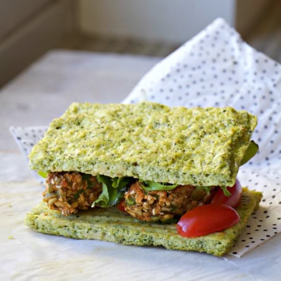 Vegetarian Mediterranean Flatbread