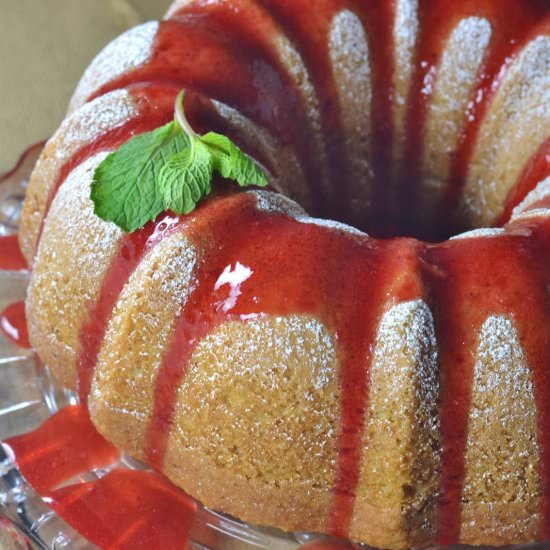 Lemon Coconut Bundt Cake