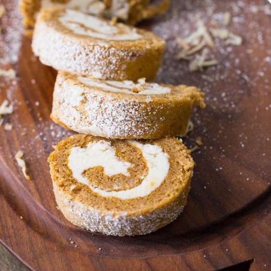Pumpkin Cake Roll