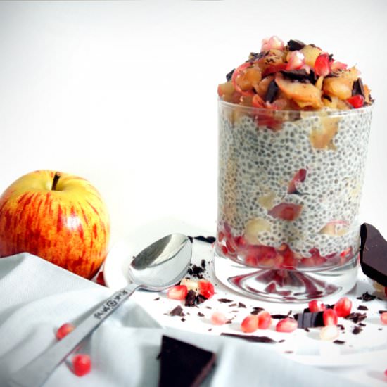 Apple-Vanilla Chia Pudding