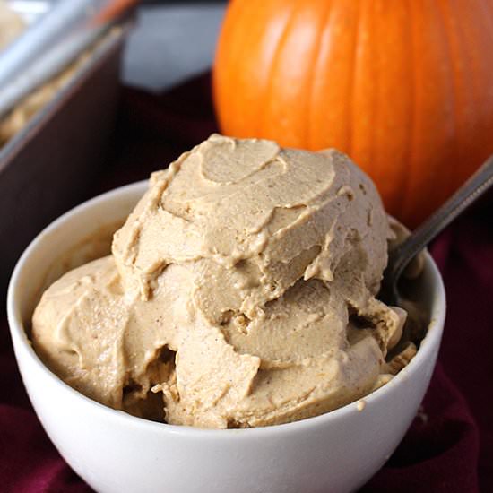 Paleo Pumpkin Ice Cream