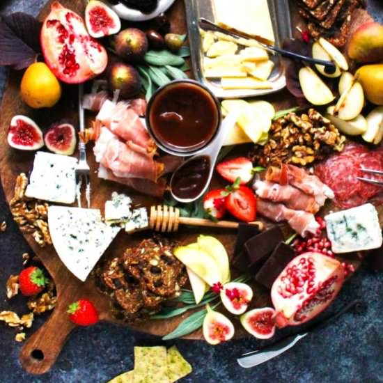 Fall Harvest Cheese Board