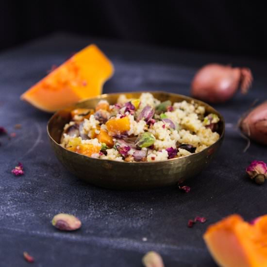 Butternut Squash Coriander Couscous