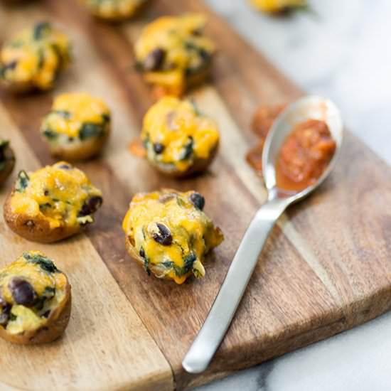 Southwest Stuffed Potato Skins