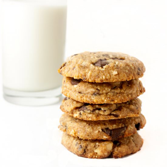 Peanut Butter Chocolate Chip Cookie