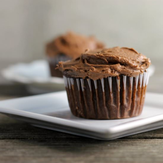 Cream Cheese Filled Cupcakes
