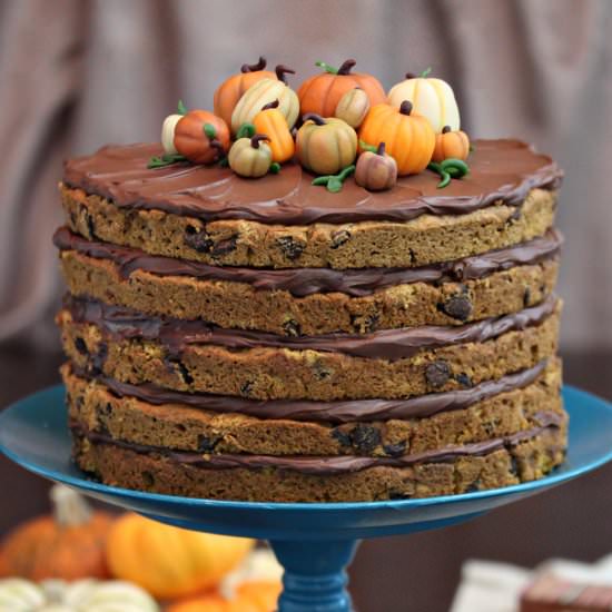 Pumpkin Chocolate Chip Cake