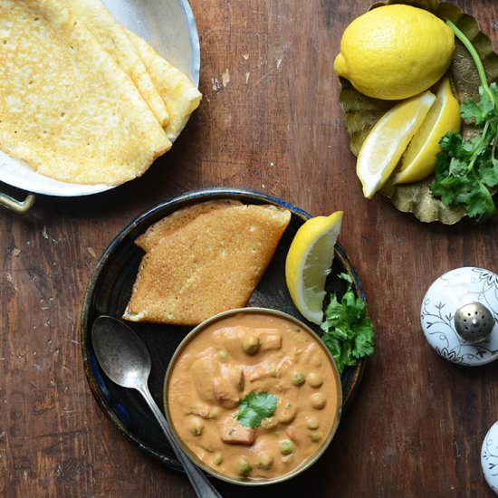 Creamy Cashew Mushroom Masala