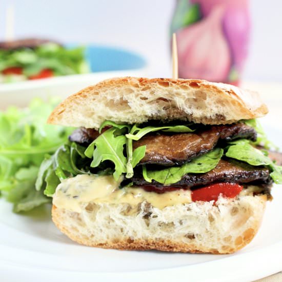 Grilled Portobello Sandwich