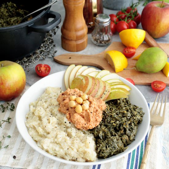 Comforting Vegan Autumn Bowl