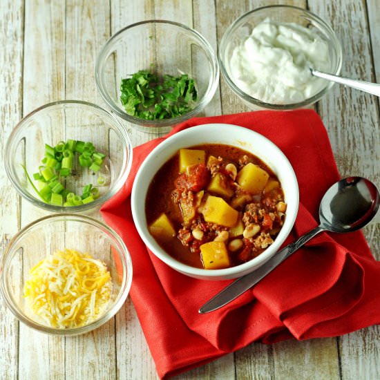 Butternut Beef Chili