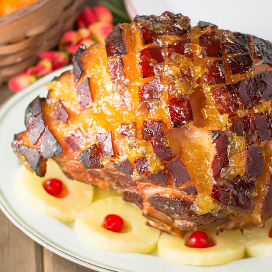 Pineapple Glazed Ham