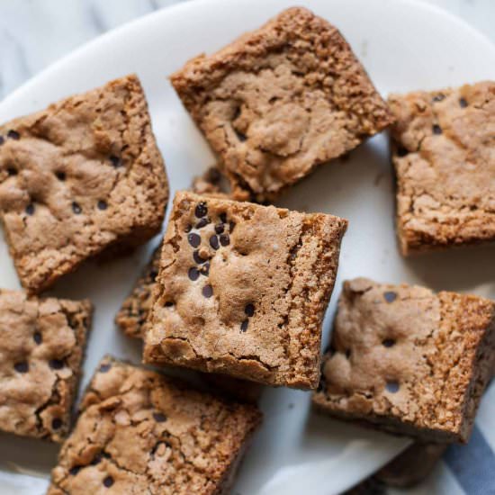 Olive Oil Blondies