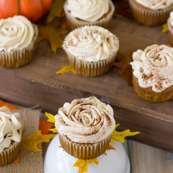 Pumpkin Spice Cupcakes