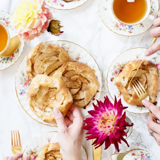 Apple Cream Cheese Galettes