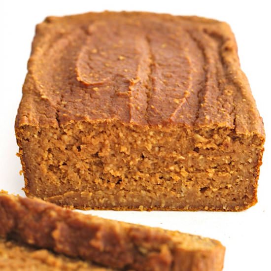 Healthy Flourless Pumpkin Bread