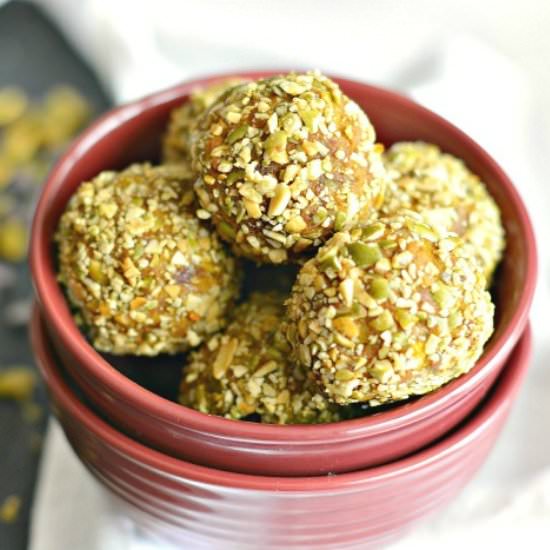 Pumpkin Pie Cookie Dough Bites