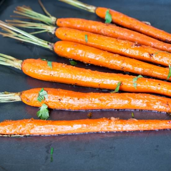 Vegan Ginger Cumin Carrots