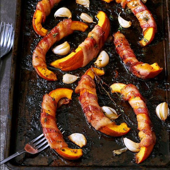 Roasted Garlic Bacon Pumpkin
